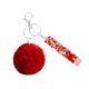 thumbnail image 1 of Minnieouse Llavero anillo bola de peluche hebilla colgante llavero portátil soporte cartera bolso decoración llavero colgante para niñas Ropa, zapatos y accesorios Miscelánea Rojo Minnieouse AP014384-06, 1 of 6