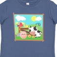 thumbnail image 4 of Inktastic Farm Animals with Cow, Chick and Pig Boys or Girls Baby T-Shirt, 4 of 5