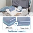 thumbnail image 4 of blue Boite A Savon Plastique Voyage Porte Savon Avec Couvercle Bote Savon Tanche Scell ​​Tui Savon Portable Porte-savon Plats De Savon Crative Pou, 4 of 5