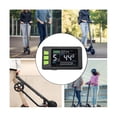 thumbnail image 2 of P3c Pantalla LCD Tablero Pantalla Colorida 24v 36v 48v 60v Medidor de Bicicleta Eléctrica para Scooter Eléctrico (, 2 of 5