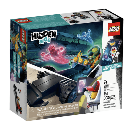 LEGO Hidden Side Drag Racer 143 Piece Building Set 40408
