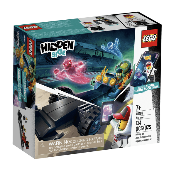 LEGO Hidden Side Drag Racer 143 Piece Building Set 40408