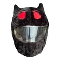 thumbnail image 1 of Cartoon Plush Animal Motorcycle Full Helmet Cover Funny Protection Fabric, 1 of 8