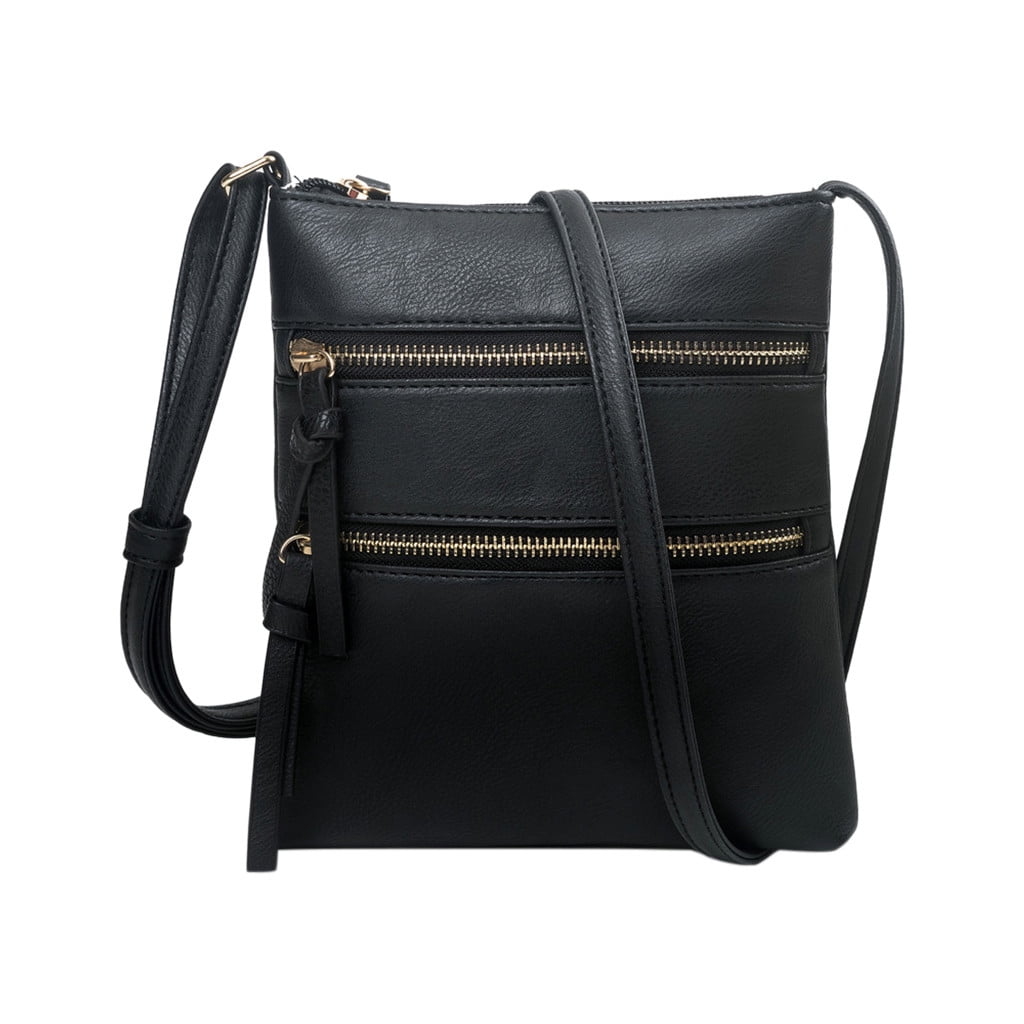 Functional multi pocket crossbody bag hotsell