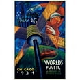 thumbnail image 2 of Chicago Worlds Fair 1933-34 Poster Print by  Sandor, 2 of 2