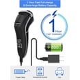thumbnail image 4 of MAX-T Rasoir Rotatif 3D Rechargeable Filaire et Sans Fil pour Hommes, 4 of 5