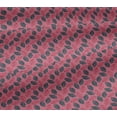 thumbnail image 5 of oneOone Viscose Jersey Fabric Leaves Block Printed Fabric 1 Yard 60 Inch Wide, 5 of 5