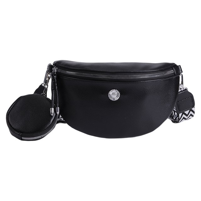 Bolsa De Pecho Bolso de pecho Casual Jacquard Correa Saddle Bag Portátil Simple con monedero (estilo 3) Likrtyny Para Estrenar