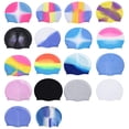 thumbnail image 6 of Silicone Swimming Caps for Men and Women Ear Protect Rubber Waterproof Hat Swim Cover Swiming Pool Cap, 6 of 6