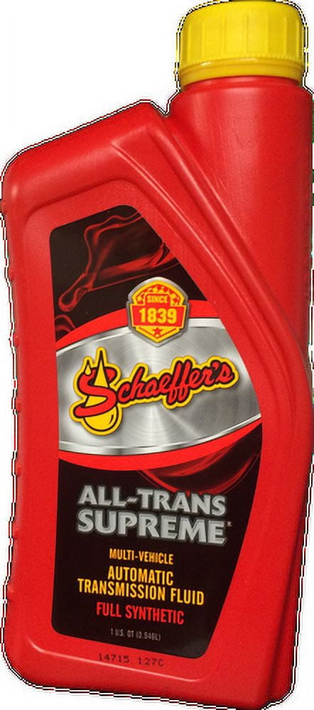 Schaeffer Oil 204SAT All-Trans Supreme Vehicle Auto Transmission Fluid 12 Quarts
