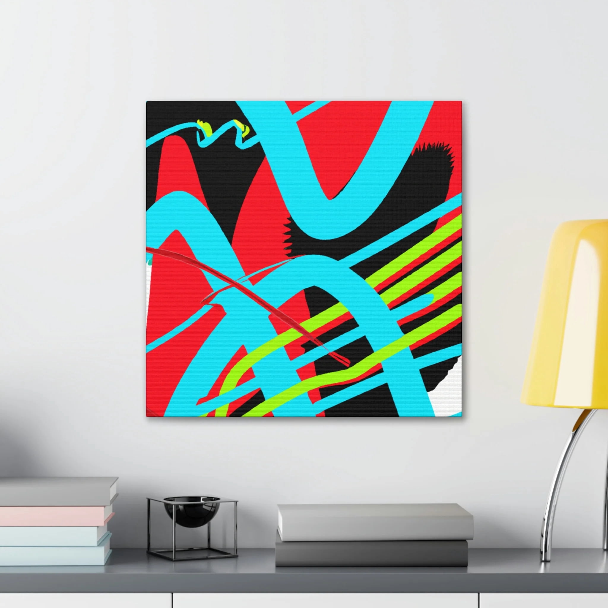 Vibrant Brilliance Blazing - Canvas