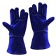 thumbnail image 2 of Guantes de soldadura Yotijar cuero 14 pulgadas Resistentes al Calor Soldadores Tig Mig, 2 of 7