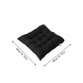 thumbnail image 4 of Tuvgenk Black Seat Cushion Pressure Relief Car Chair Cushion Pad Soft Comfortable Polyester Square Seat Pad Home Use, 4 of 5