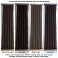thumbnail image 3 of Signature Java Velvet Blackout Curtains For Bedrooms (1 Panel), 50WX 120L, 3 of 9
