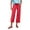 Red, variant on Womens Trousers Womens Pants Casual Navy Yoga Pants Lounge Pants Women High Waist Pants Women with Pockets Womens Fall Pants