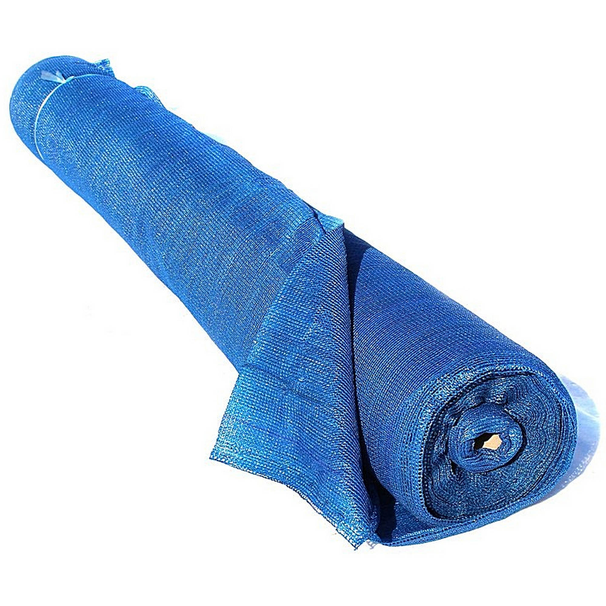 Aleko Privacy Mesh Fabric Screen Fence with Lock Holes 6 x 150 Feet Blue by ALEKO