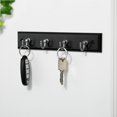 thumbnail image 5 of Era Classic Key and Hook Rail Black, 5 of 5