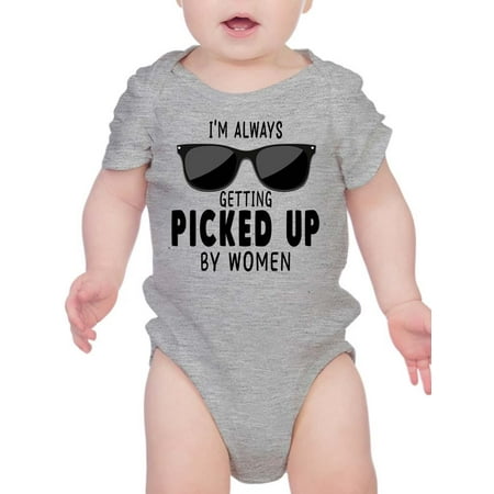 

Getting Picked Up By Women Bodysuit Infant -Smartprints Designs 18 Months
