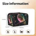 thumbnail image 5 of Lsque Bird5 Print 2 Slice Toaster Cover , Kitchen Appliance Dustproof Protector , Toaster Protector Dustproof Kitchen Appliance Cover, 5 of 7