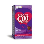 Enzymatic Therapy SMART Q10 CoQ10 100 mg, Chocolate, 30 Chewables