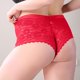 thumbnail image 2 of Gibobby Ropa interior bikini elástica para mujer Ropa interior de talla grande para mujer, bragas sexis de encaje, calzoncillos Hipster elásticos para mujer, ropa interior par(Rojo， XXL), 2 of 5