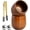 original, variant on Wooden Glass - Charred Wooden Drinking Glass, Oak and Cup for Wooden Cup Lover, Oak and Cups; Cup & Tumbler (2-Pack, )