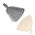 thumbnail image 6 of Toyandona russian sauna cap Sauna Hat Felt 2Pcs, 6 of 8
