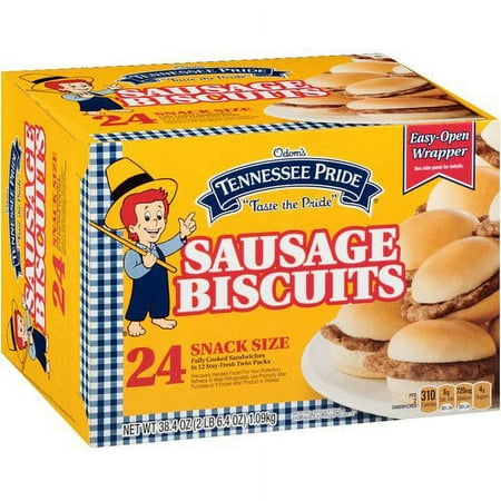 Odoms Tennessee Pride Sausage Tennessee Pride Sausage Biscuits 38.4 oz
