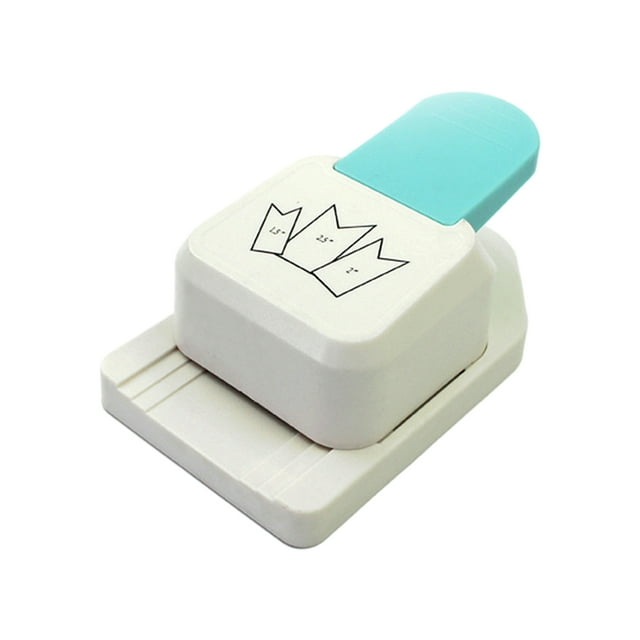 braveheart Zinc Alloy Rounded Corner Punch Portable Gift Label Crafts Photo Greeting Card Handicraft Tag Maker Punching Tool Square 1Set