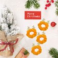 thumbnail image 3 of 6 Christmas scrunchies Elk stretch headband Sparkly Christmas ponytail, 3 of 5