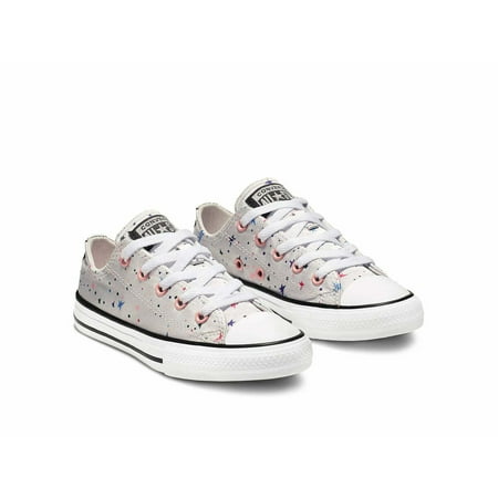

Converse Chuck Taylor All Star Junior OX 665360C Kids Girls Gray Shoes AMRS693 (1.5)