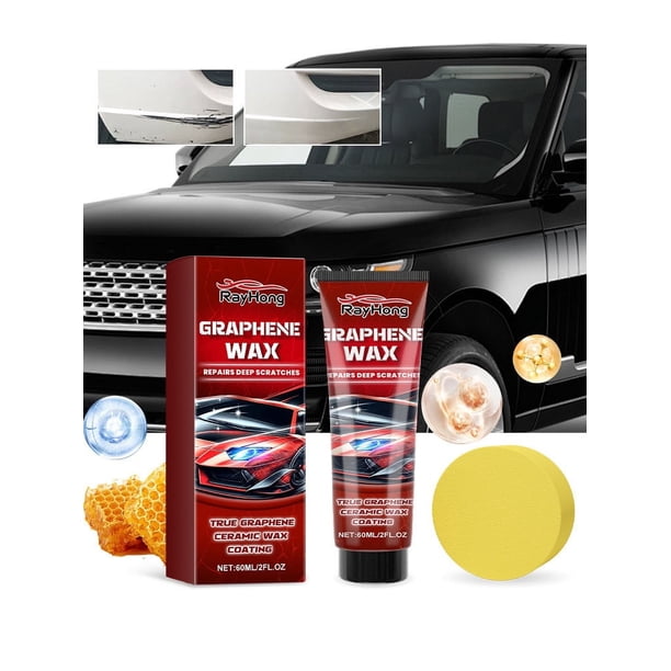 Abîmé Par Le Soleil Kit Réparation Rayures Tableau De Bord Voiture - Restaurateur Avec Protection UV - Facile à Appliquer - Résultats Instantanés Cire Réparation Rayures