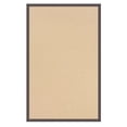thumbnail image 2 of Contemporary Home Living 1.75' x 2.75' Tufted Solid Bordered Area Throw Rug - Brown and Slate Gray, 2 of 4