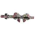 thumbnail image 1 of Pink Bow French Barrette Hair Clip, 1 of 1
