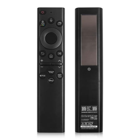 BN59-01385A New Voice Replacement Remote Control for Samsung Smart TVs 4K 8K Ultra HD NEO QLED OLED, The Frame and Crystal UHD Series 2021-2022 Models, Rechargeable Solar Cell and USB Type-C