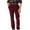 Red, variant on Men's Fashion Corduroy Casual Pants Solid Color Straight Leg Comfortable Thickened Youth Trousers for Everyday Wear