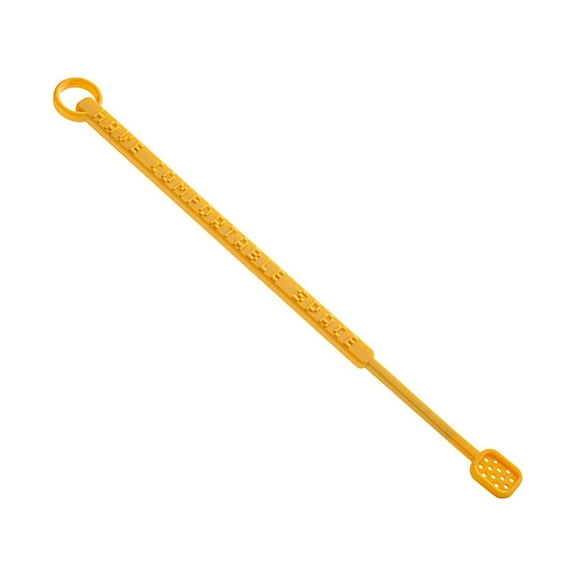 LSLJS Silicone Stirring Stick Long Handle Spoon Coffee Spoon Cocktail Mixing Stirring Spoons Milk Tea Stirring Stick for Coffee Tea Juice Kitchen Office
