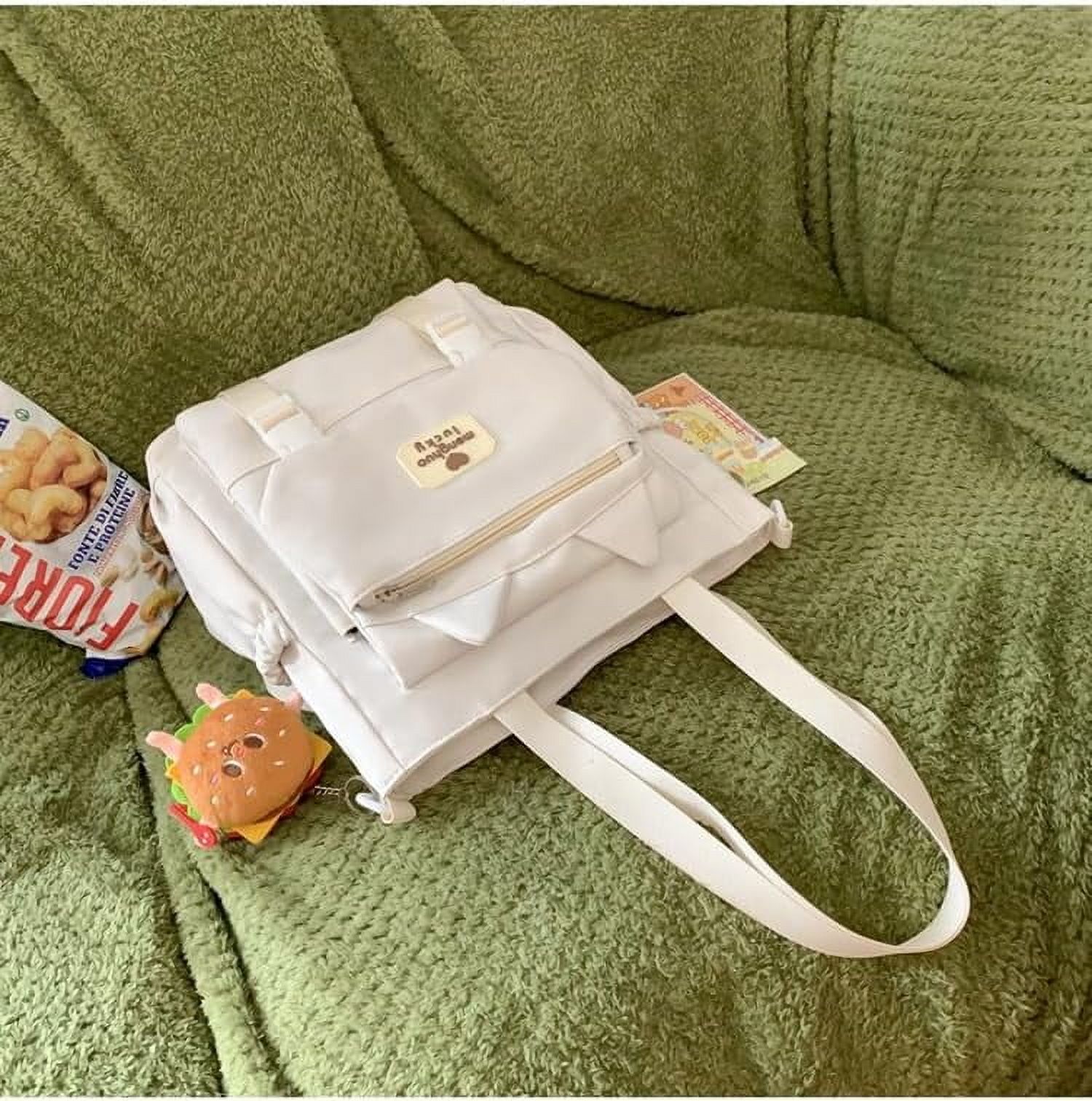 HMSHA Cute Messenger Bag Kawaii Bear Crossbody Bag for Women Aesthetic Bag Ita Bag Tote Bag