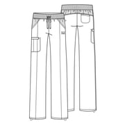 Infinity Scrubs Pant For Straight Leg Drawstring 1123A