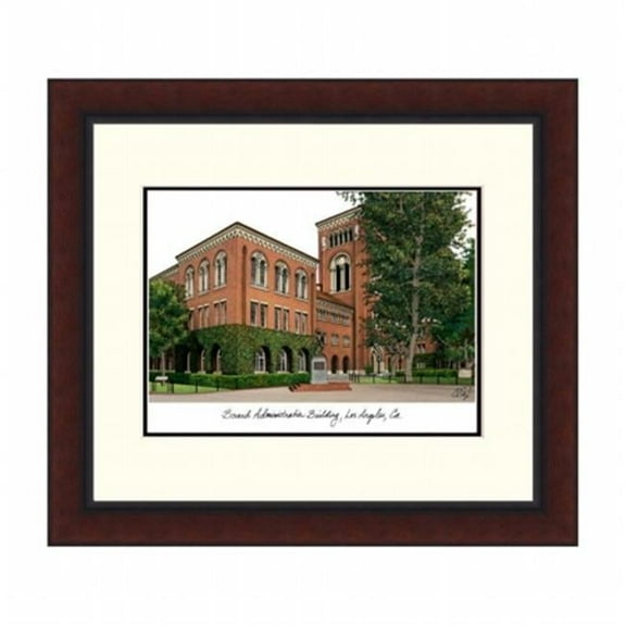 Campusimages CA940LR University of Southern California Legacy Alumnus Framed Lithograph