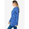thumbnail image 3 of Woman Within Plus Size Ultra Soft Waffle Thermal Sweatshirt, 3 of 6