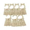 thumbnail image 4 of lionlar 7 Pcs Séparateurs de Taille pour Garde-Robe de Bébé Séparateurs de Taille pour Vêtements Suspendus Garde-Robe pour Nourrisson C, 4 of 9