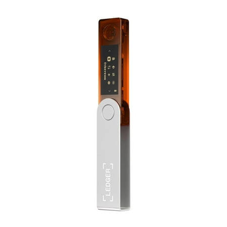 Ledger - Nano X Crypto Hardware Wallet - Bluetooth - Blazing Orange