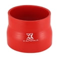 thumbnail image 1 of 89-102mm 3.5"-4.02" ID Recto Siliciona Manguera Tubo Rojo para Coche, 1 of 6