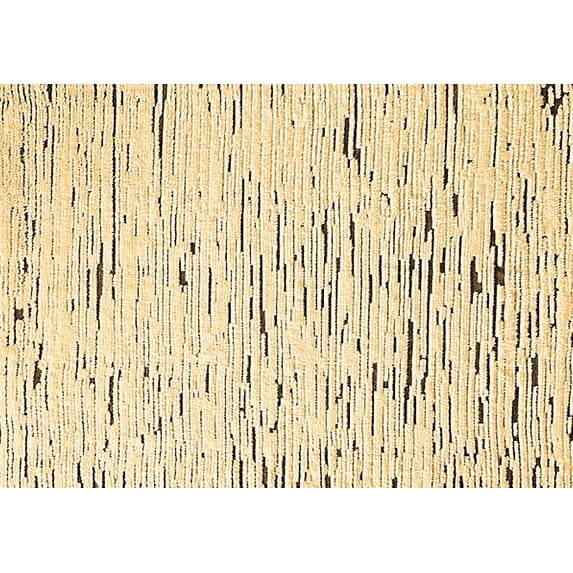 Ahgly Company Indoor Rectangle Solid Brown Modern Area Rugs, 2' x 4'