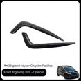 thumbnail image 5 of For 2022+ Front Fog Light Lamp Cover Eyebrow Eyelid Garnish Streamers Outer Foglight Trim, 5 of 5