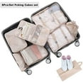 thumbnail image 2 of 8 Set Travel Packing Cubes, Ximito Luggage Organizers with Shoe Bag Compression Travel Luggage Bag, Multi-Functional Clothing Sorting Packages,Travel Packing Pouches, 2 of 8