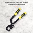 thumbnail image 3 of Eigraketly Stud Crimper Partition Punch Lock Alicates Placa de yeso Drywall Acero al carbono Fijación Techo Jointer Herramienta de instalación Herramientas y ferretería, 3 of 6