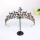 thumbnail image 2 of KAKOWELY 1 corona de novia estilo barroco vintage, tocado de boda de moda (negro), 2 of 5