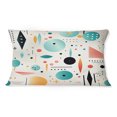 thumbnail image 3 of Designart "Serenade Of Soft Geometry And Colors" Geometric Throw Pillow - Modern Pillow For Couch - Insert And Pillows Covers For Living Room Decor, 3 of 5